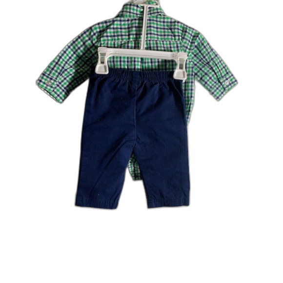 2 Piece Bundle Dress Shirt & Pants 0-3 Months - Picture 4 of 6